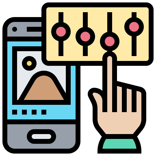 O tx4 possui conectividade com smartphone e pode ser configurado e controlado por aplicativo de celular.